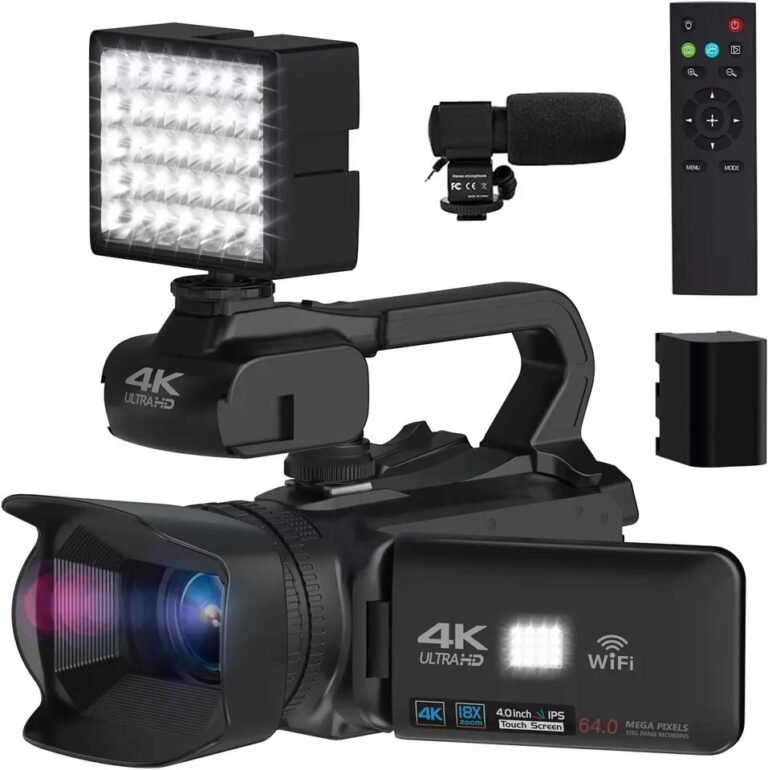4K Camcorder Camera Video - Littleman Enterprise