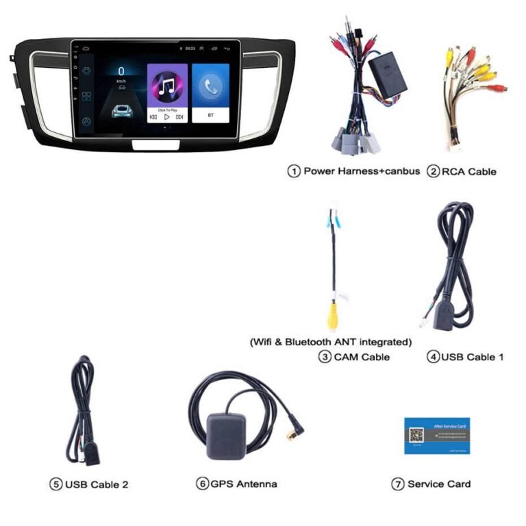 Honda Accord 2014 2018 Multimedia Player Android Littleman Enterprise