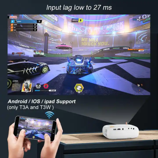 Everycom T3 Led Android Projector (5500 Lumens) - Littleman Enterprise