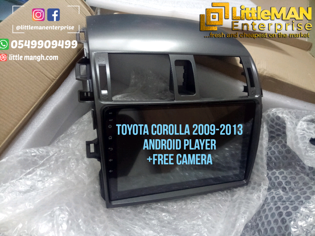 android screen for toyota corolla 2009