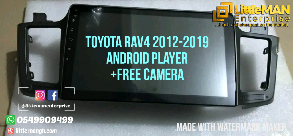 Toyota Rav4 2012-2018 Android Player - Littleman Enterprise